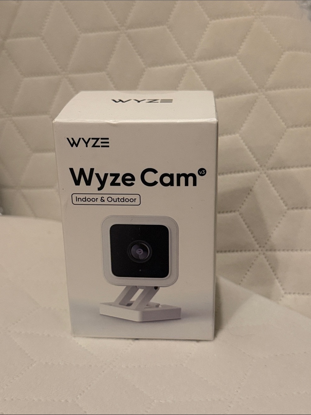 Wyze White Wyze Cam v3 Indoor & Outdoor Smart Camera